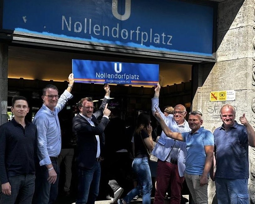 U‑Bahnhof Nollendorfplatz erhält den Zusatz Regenbogenkiez